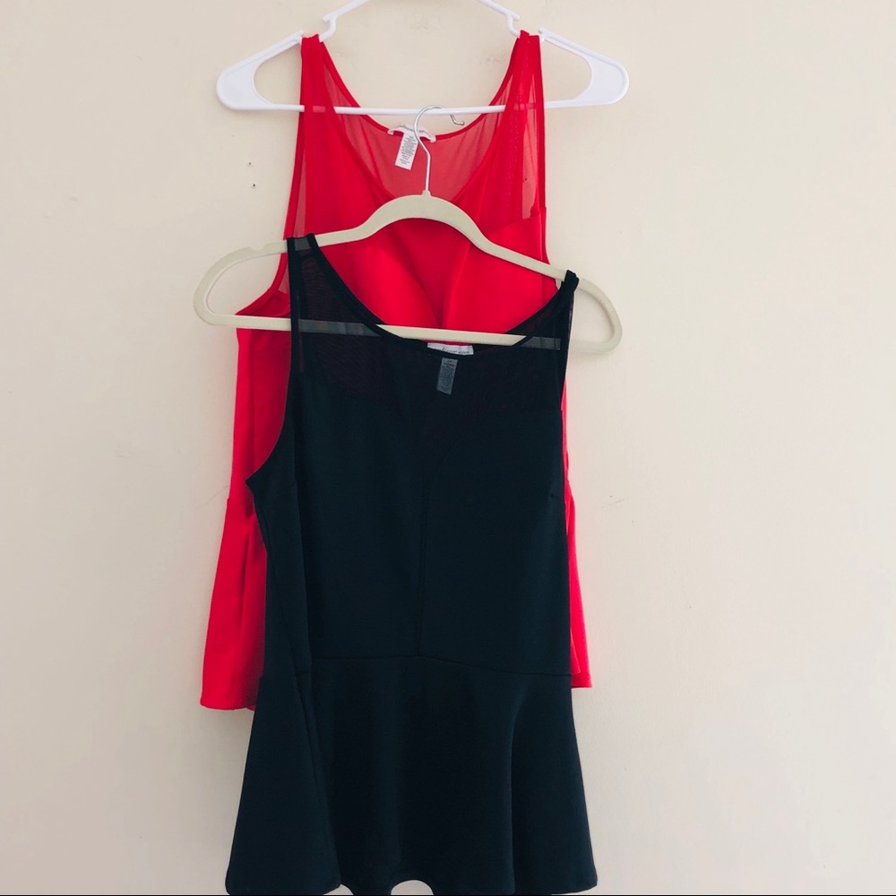 Two Peplum Topz
